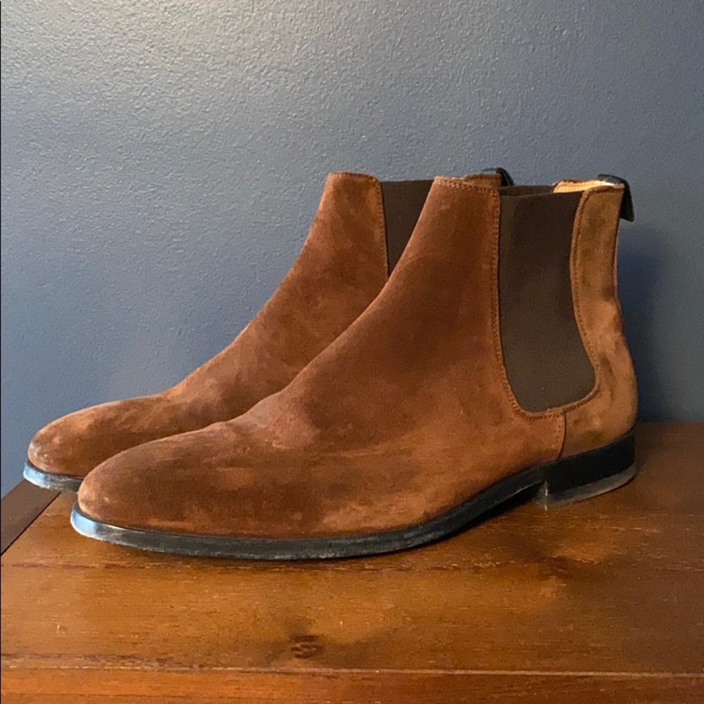 Paul Smith Men’s Gerald Chelsea Suede Boots